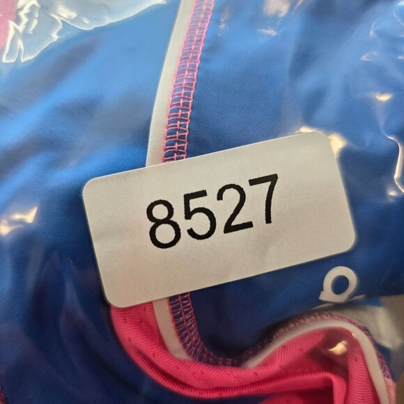 Womens Adidas Blue Pink White Climalite Shorts Athletic Polyester 4" Inseam M - Picture 13 of 13